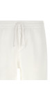 Cotton terry bermuda shorts White