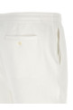 Cotton terry bermuda shorts White