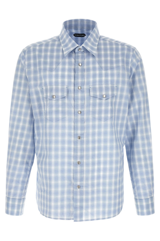 'Western' shirt BLUE