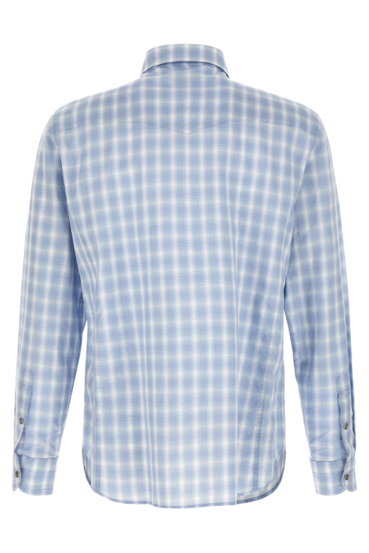 'Western' shirt BLUE