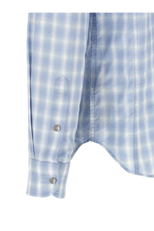 'Western' shirt BLUE
