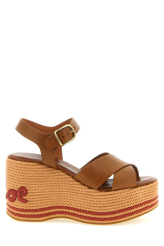 'Chloé Sand' sandals Brown