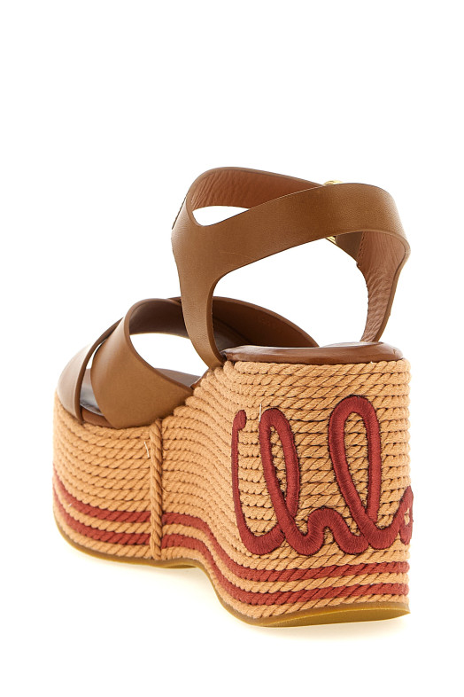 'Chloé Sand' sandals Brown