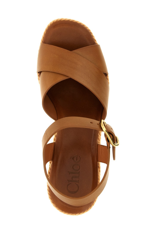 'Chloé Sand' sandals Brown