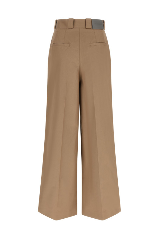 High waist pants Beige