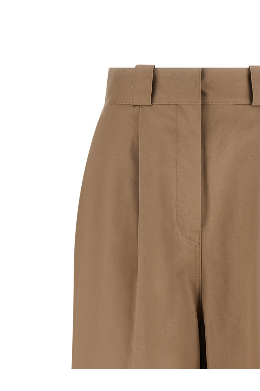 High waist pants Beige