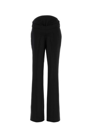 Black wool pant White THE ATTICO (260WCP00303WWW065AA)