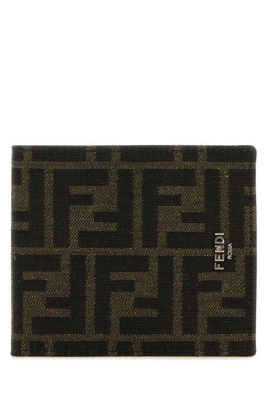 Embroidered jacquard wallet FENDI (7M0169ALWK)