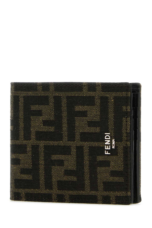 Embroidered jacquard wallet FENDI (7M0169ALWK)