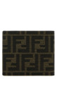 Embroidered jacquard wallet FENDI (7M0169ALWK)