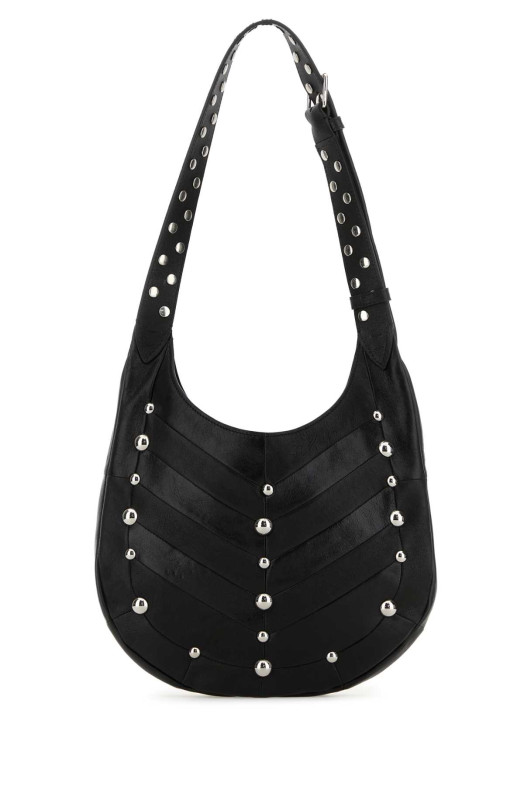 Black leather VLogo Signature shoulder bag Black VALENTINO GARAVANI (7W0B0S63PXJ)