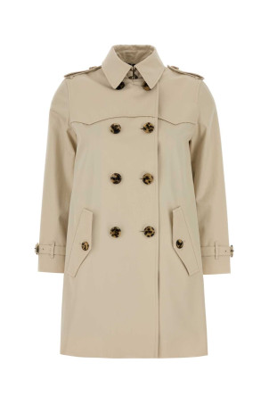 Sand gabardine trench coat BURBERRY (8126267)