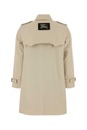 Sand gabardine trench coat BURBERRY (8126267)