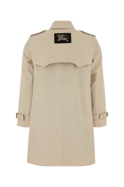 Sand gabardine trench coat BURBERRY (8126267)