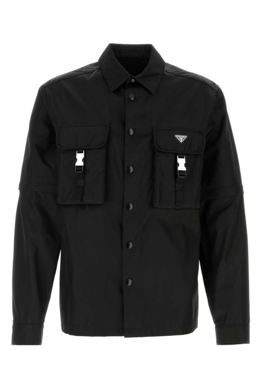 Black Re-Nylon shirt Black PRADA (SC548SOOO1WQ8)