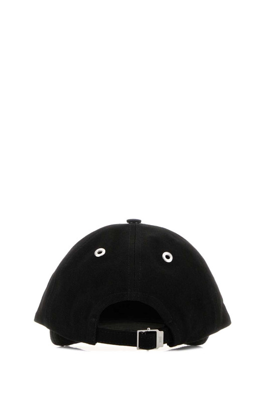 Черная хлопковая бейсболка AMI (UCP277AW0028) AMI PARIS