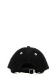 Черная хлопковая бейсболка AMI (UCP277AW0028) AMI PARIS