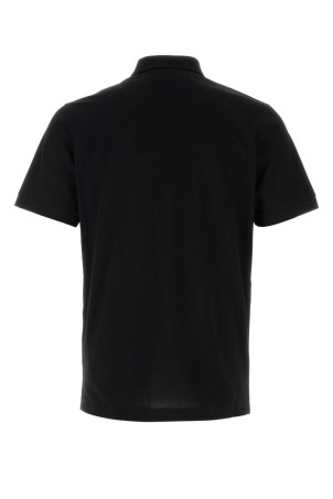 Black piquet polo shirt Black PRADA (UJN444SWEO1867)