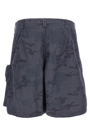 Camouflage bermuda shorts Blue