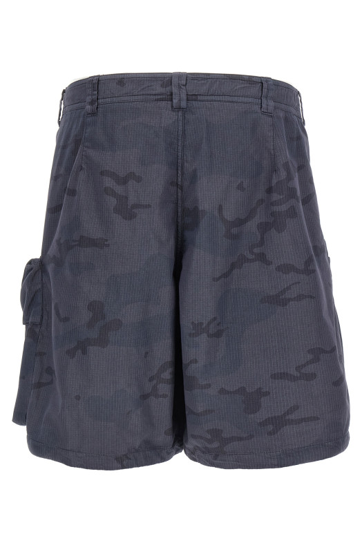 Camouflage bermuda shorts Blue