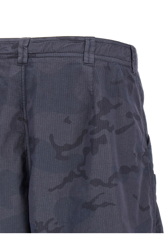 Camouflage bermuda shorts Blue