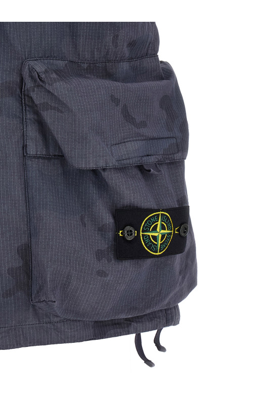 Camouflage bermuda shorts Blue