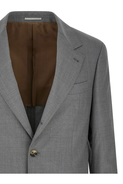 Hopsack blazer Gray
