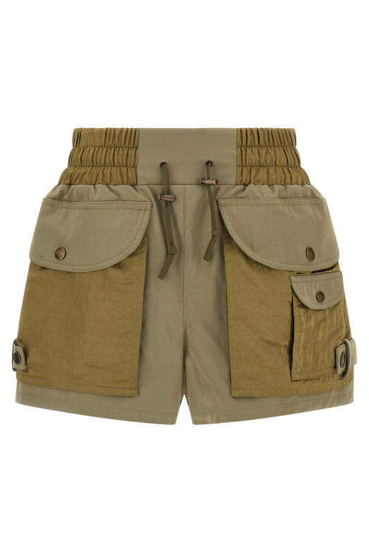 'Utility' shorts Green