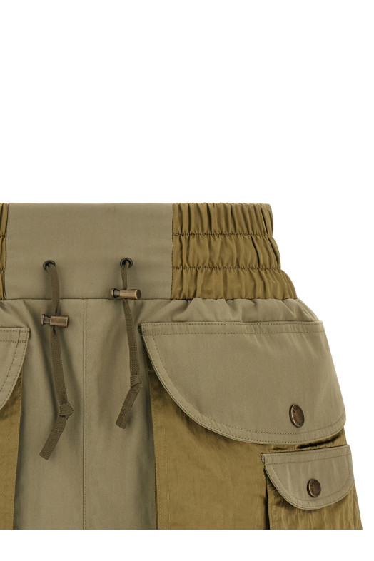 'Utility' shorts Green