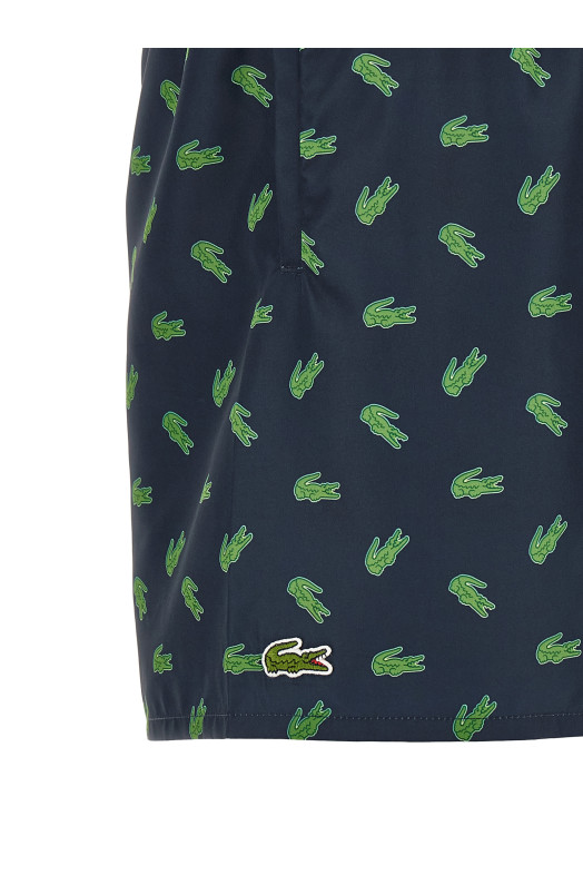 Купальник «Крокодил», синий LACOSTE MH1851166