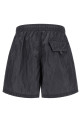 Logo print swim shorts Gray