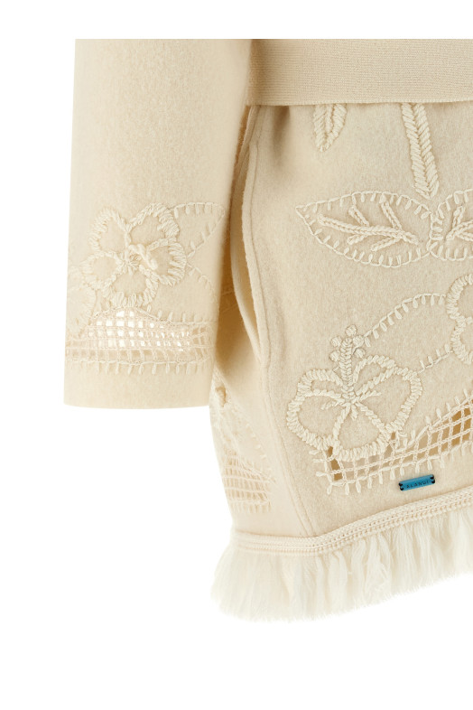 'Island’s Diary' cardigan White