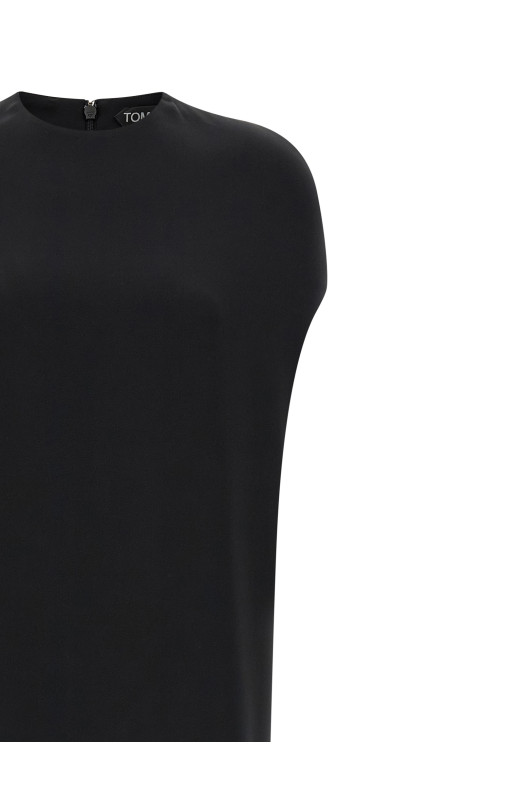 Двухцветный комбинезон из жоржета TOM FORD TU0298FAX187NPA