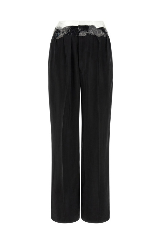 'Taped' pants Black