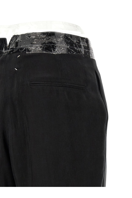 'Taped' pants Black