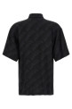 Футболка с логотипом, черная BALENCIAGA 871407TUL021069