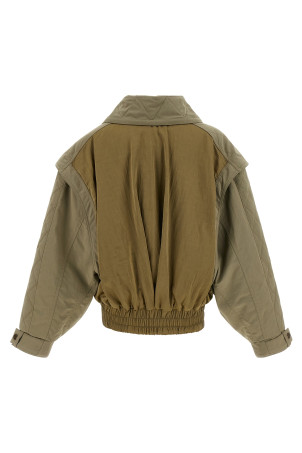 'Utility' bomber jacket Green