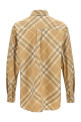 Рубашка в клетку, бежевая BURBERRY 8082194FLAX