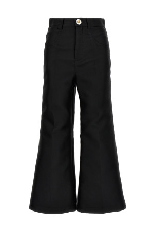 Укорочені брюки з сумішевого шовку Чорний GIAMBATTISTA VALLI (23FWPVCA315712DOU9999) Укорочені брюки з сумішевого шовку Чорний GIAMBATTISTA VALLI (23FWPVCA315712DOU9999)