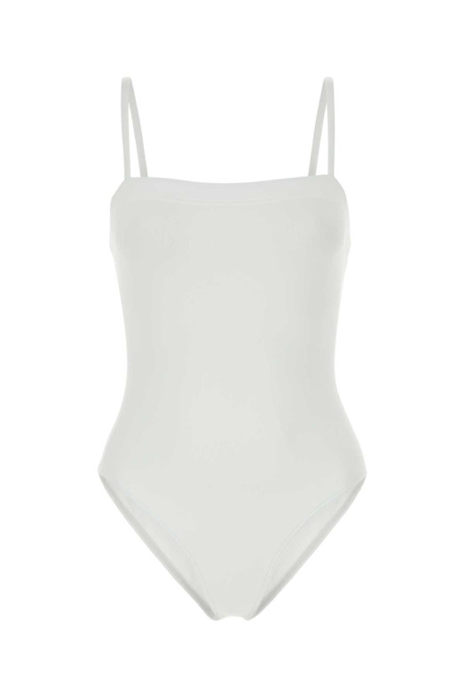 White stretch nylon swimsuit ERES (011402)