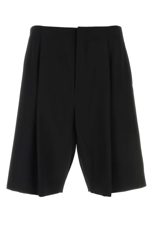 Black wool Sayed bermuda shorts Black THE ROW (1343W4319)