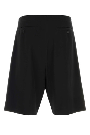 Чорні вовняні шорти-бермуди Sayed від THE ROW (1343W4319)