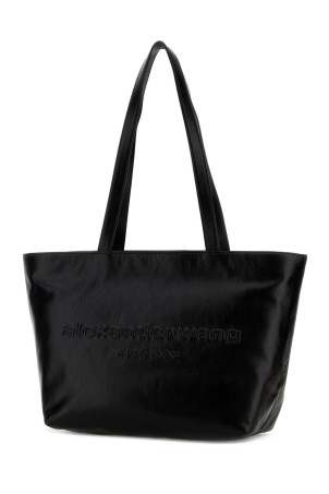 Black leather medium Punch shopping bag ALEXANDER WANG (20226T60L)