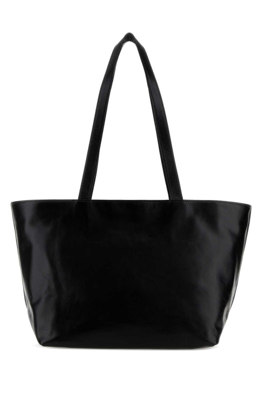 Black leather medium Punch shopping bag ALEXANDER WANG (20226T60L)