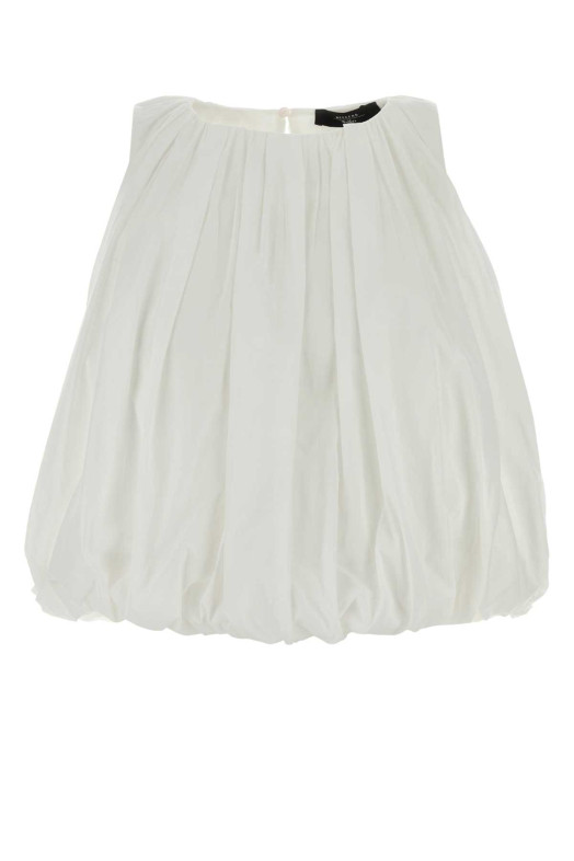 Белый хлопковый топ «Ангел» WEEKEND (2615161023600) WEEKEND MAX MARA