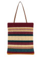 Вышитая вязаная сумка для покупок MIU MIU (5BG248VORO2DO3)