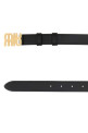 Black leather belt Black MIU MIU (5CC5652AIX)
