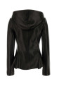 Black leather June jacket Multicolor KHAITE (62221012L1012)