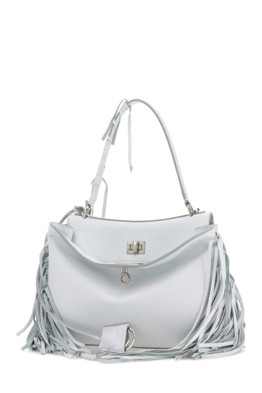 Небольшая кожаная сумочка Rodeo цвета «мел» от BALENCIAGA (7897792AB9O)