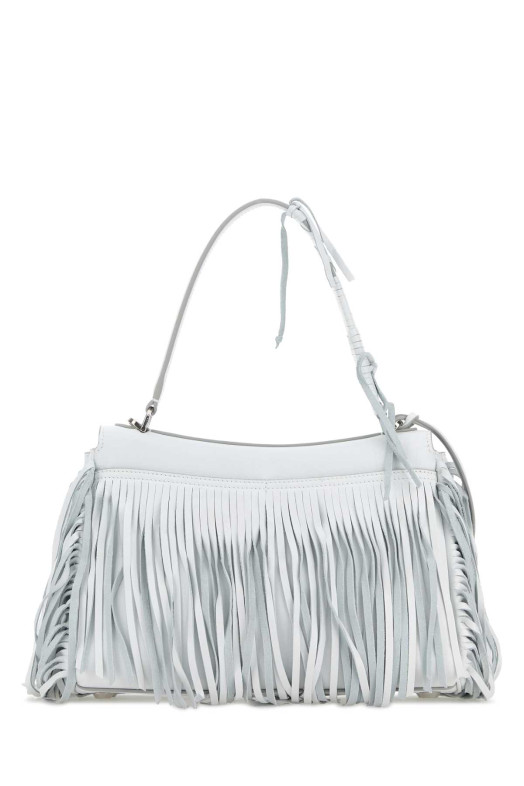 Небольшая кожаная сумочка Rodeo цвета «мел» от BALENCIAGA (7897792AB9O)